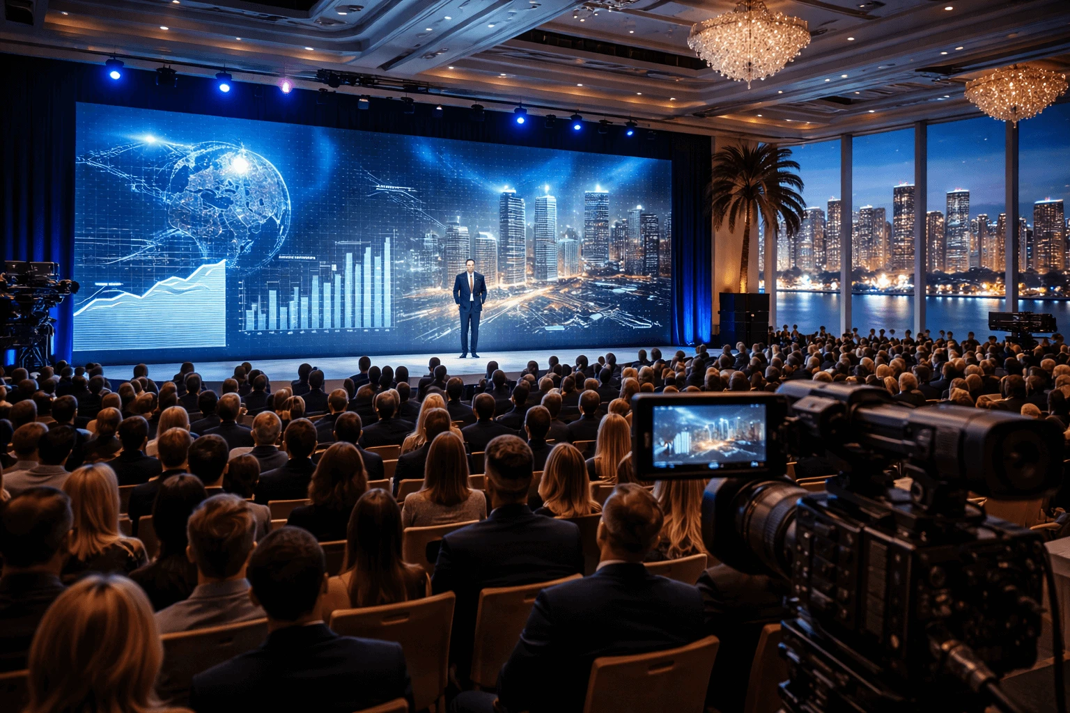 Cobertura de Conferencias